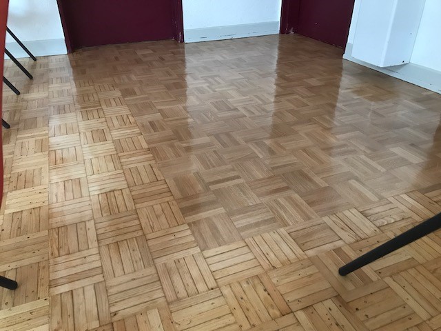 Réparation parquet massif suite à un dégât des eaux-MULHOUSE (68) Wittelsheim 2