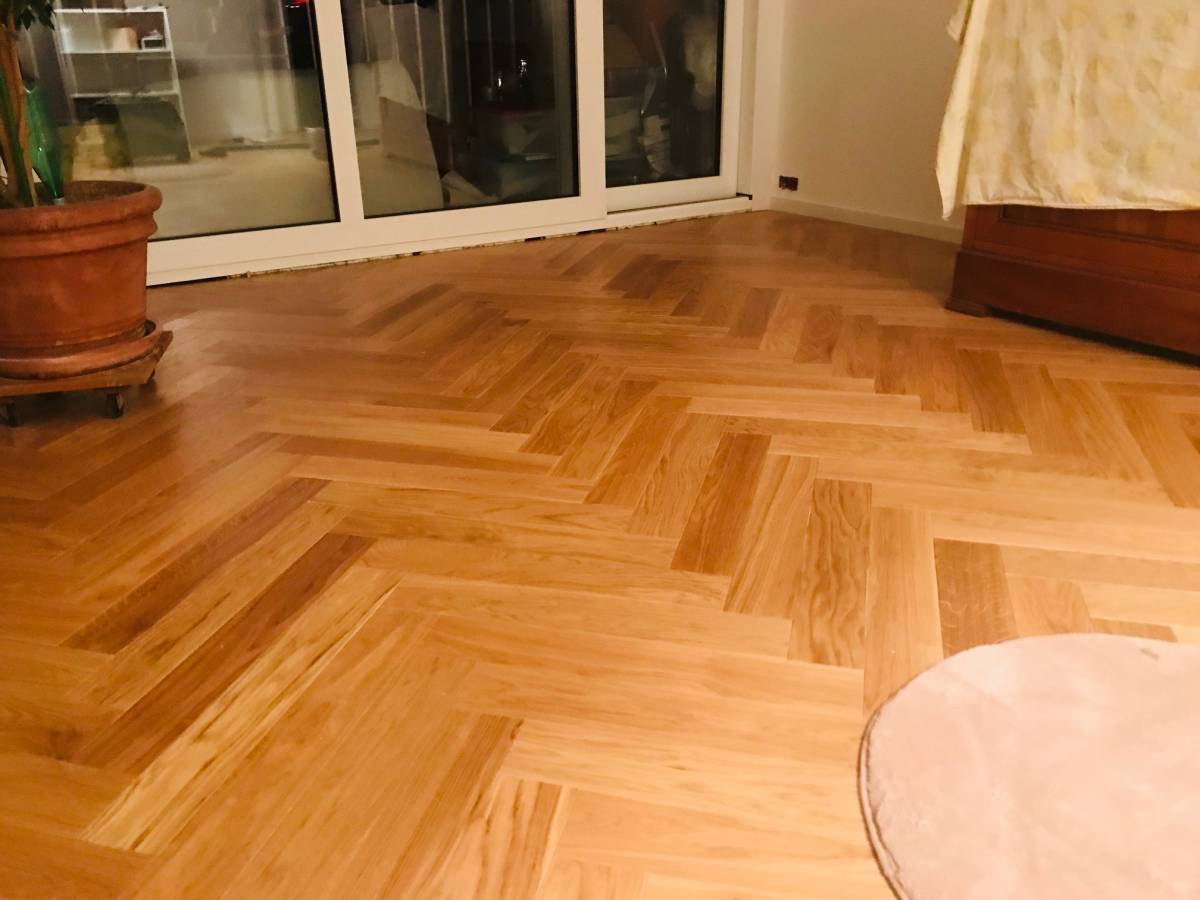 PARQUET CONTRECOLLE BÂTONS ROMPUS- MULHOUSE (68) Cernay 2