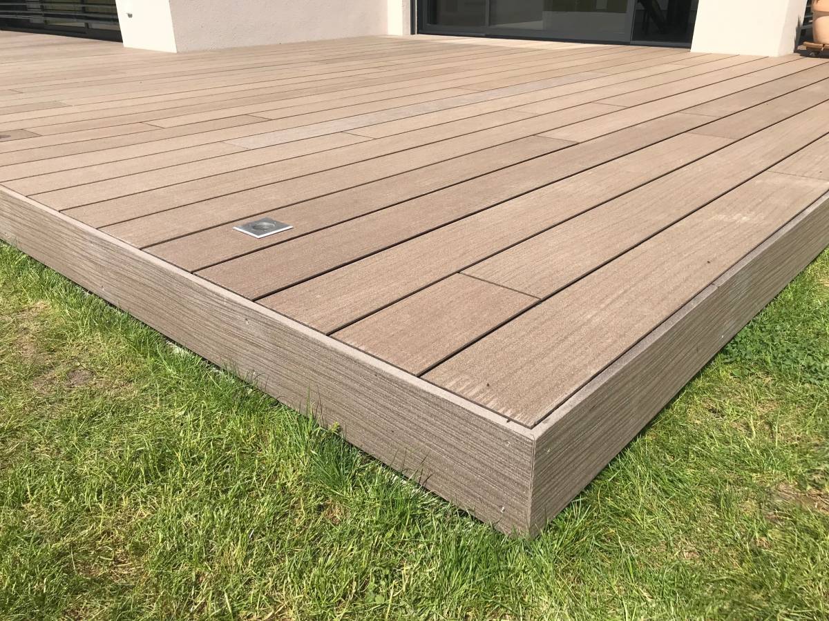 TERRASSE TORRO TIMBER GAMME GLACIER BRUN TERRA- CHANTIER TAGOLSHEIM (68) Mulhouse 5