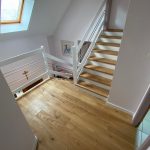 HABILLAGE COMPLET D&#8217;UN ESCALIER PARQUET HKS FINITION HONEY &#8211; SENTHEIM (68) Pfastatt 1