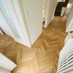 PARQUET DESIGN POINT DE HONGRIE- Finition OPERA- Chantier STEINBACH 68 Pfastatt 1