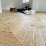 PARQUET DESIGN POINT DE HONGRIE- Finition OPERA- Chantier STEINBACH 68 Mulhouse 5