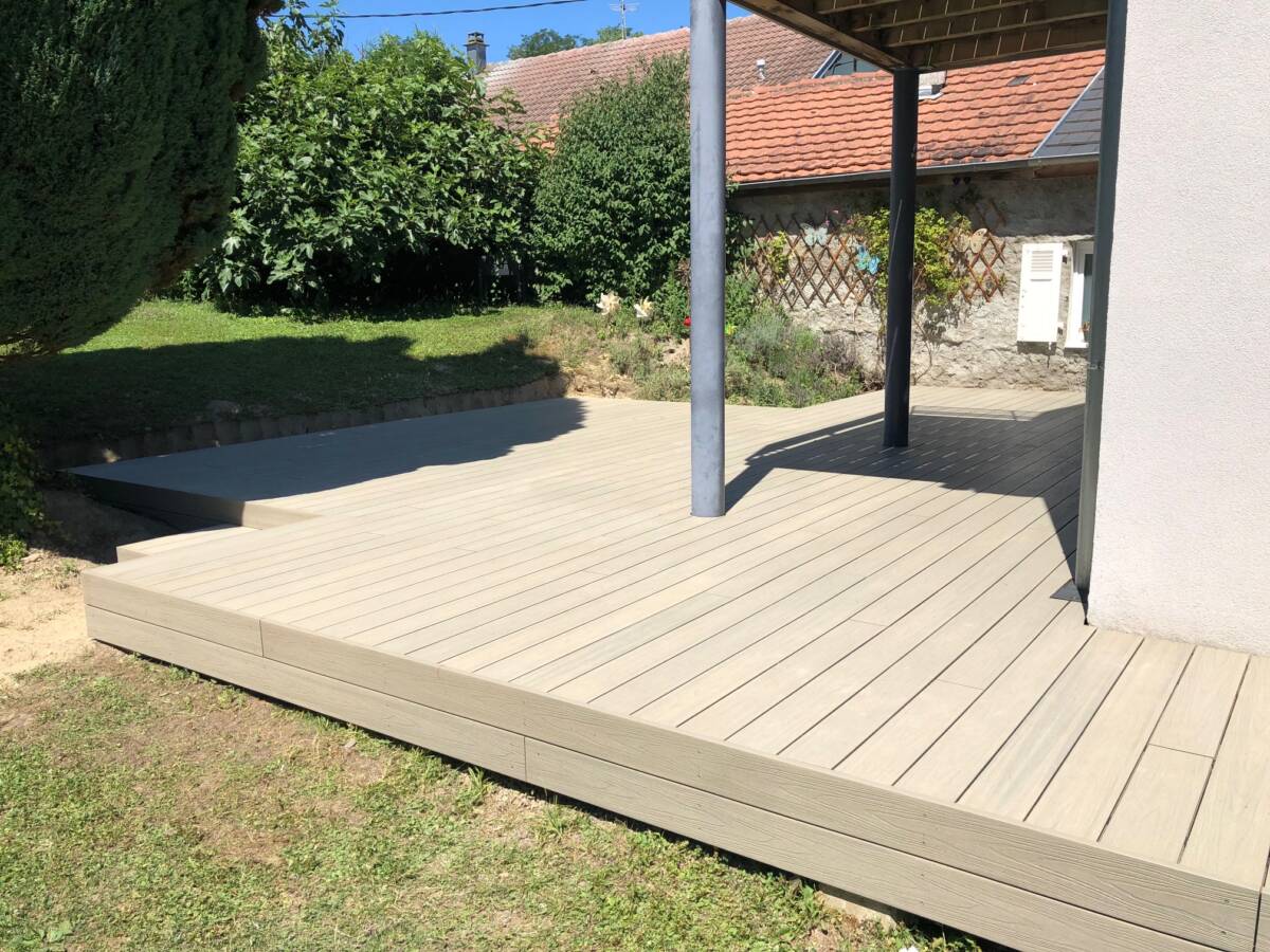 TERRASSE FIBERDECK GAMME BROOKLYN CHANTIER RIXHEIM Wittenheim 2