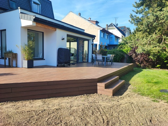 TERRASSE COMPOSITE FIBERDECK  BROOKLYN IPE RIEDISHEIM(68) Illzach