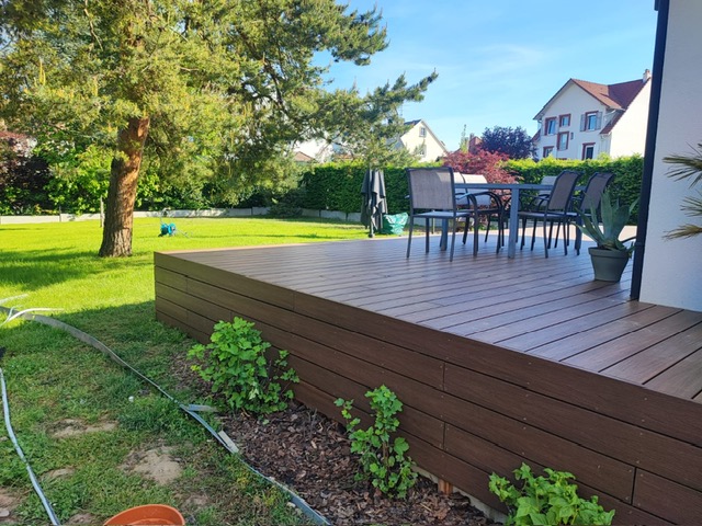 TERRASSE COMPOSITE FIBERDECK  BROOKLYN IPE RIEDISHEIM(68) Cernay 6